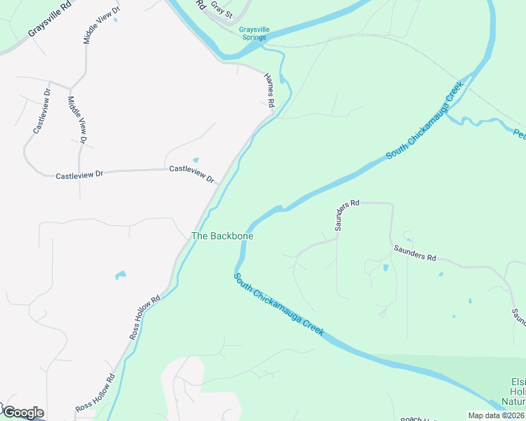 map of restaurants, bars, coffee shops, grocery stores, and more near 906 Dug Road in Ringgold