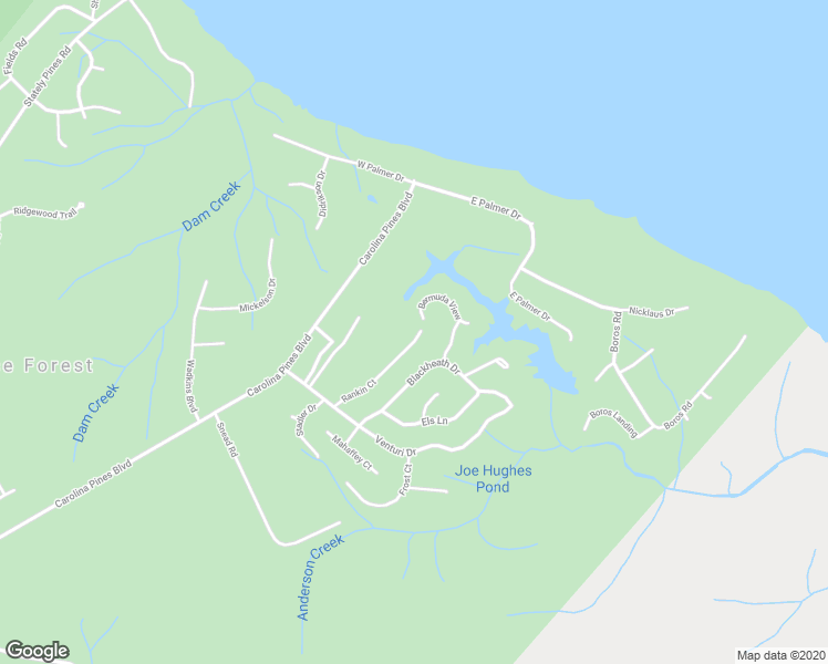 map of restaurants, bars, coffee shops, grocery stores, and more near 239 Rankin Court in New Bern