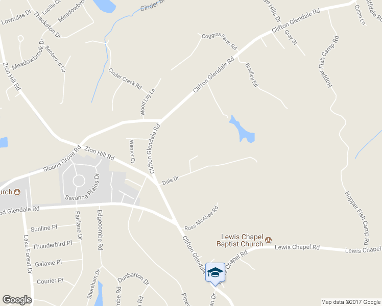 map of restaurants, bars, coffee shops, grocery stores, and more near 191 Dale Drive in Spartanburg