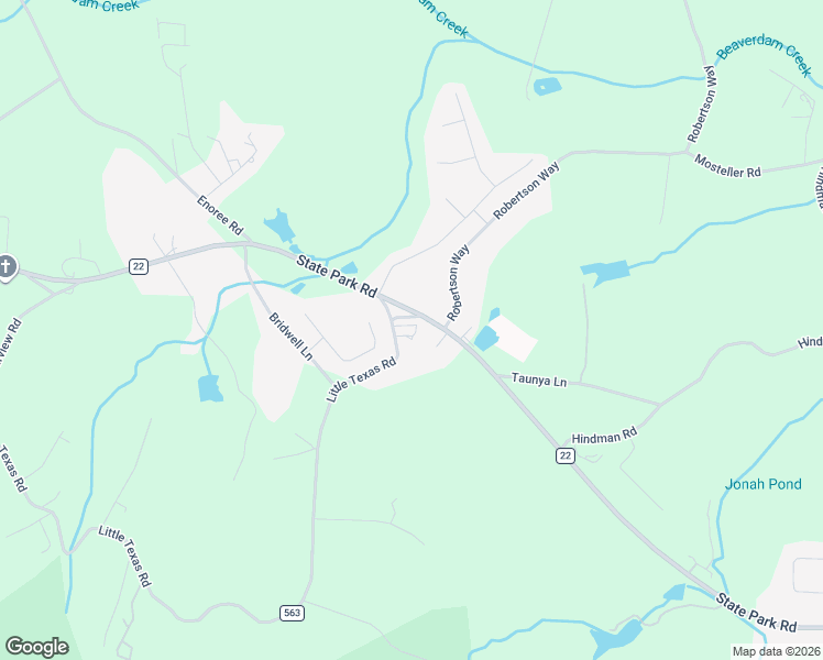 map of restaurants, bars, coffee shops, grocery stores, and more near 2070 Little Texas Road in Travelers Rest