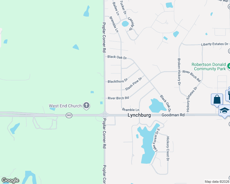 map of restaurants, bars, coffee shops, grocery stores, and more near 6915 Slash Pine Drive in Walls