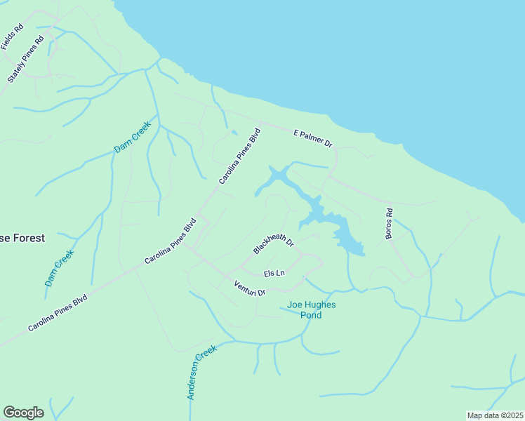 map of restaurants, bars, coffee shops, grocery stores, and more near 140 Bermuda View in New Bern