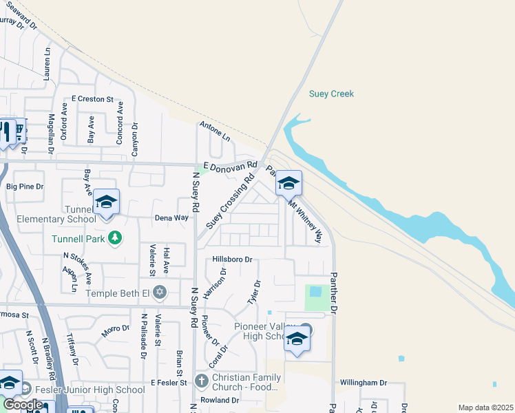 map of restaurants, bars, coffee shops, grocery stores, and more near 1619 Via Tropico in Santa Maria