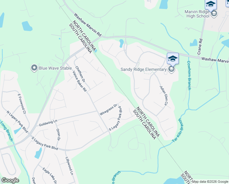 map of restaurants, bars, coffee shops, grocery stores, and more near 7558 Haley Lane in Fort Mill