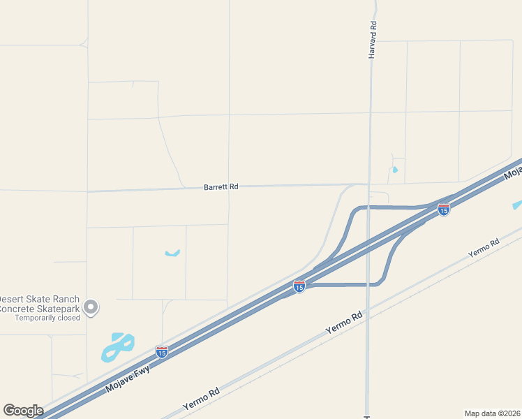 map of restaurants, bars, coffee shops, grocery stores, and more near in Yermo