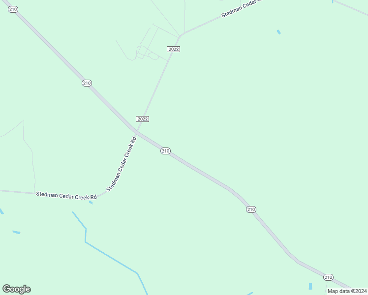 map of restaurants, bars, coffee shops, grocery stores, and more near 6325 North Carolina 210 in Stedman
