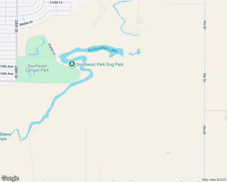 map of restaurants, bars, coffee shops, grocery stores, and more near Pond Lane in Canyon