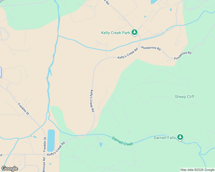 map of restaurants, bars, coffee shops, grocery stores, and more near Kelly's Creek Road in Rabun