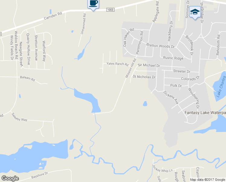 map of restaurants, bars, coffee shops, grocery stores, and more near 3976 Mission Hill Road in Hope Mills