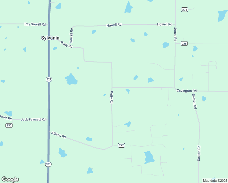map of restaurants, bars, coffee shops, grocery stores, and more near 801 Patty Road in Ward