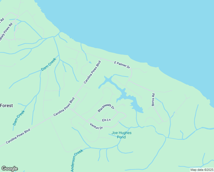map of restaurants, bars, coffee shops, grocery stores, and more near 122 Bermuda View in New Bern