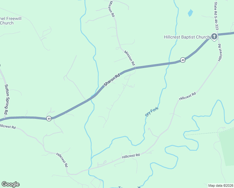 map of restaurants, bars, coffee shops, grocery stores, and more near 2411 Mission Road in York