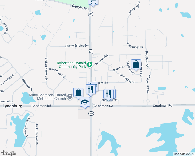 map of restaurants, bars, coffee shops, grocery stores, and more near 7273 Wendall Cove in Horn Lake