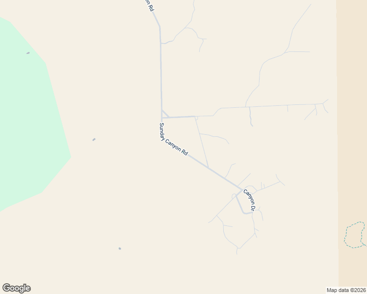 map of restaurants, bars, coffee shops, grocery stores, and more near 24101 Sunday Canyon Road in Canyon