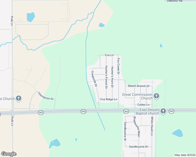 map of restaurants, bars, coffee shops, grocery stores, and more near 12824 Fox Bend Lane in Olive Branch