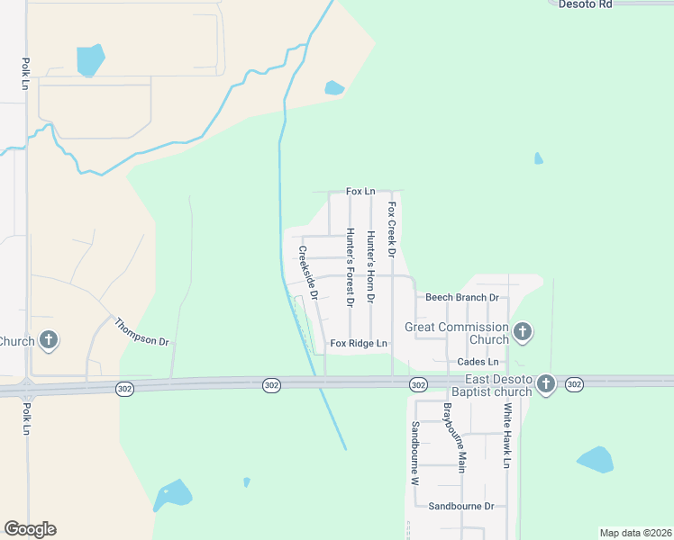 map of restaurants, bars, coffee shops, grocery stores, and more near 12846 Fox Bend Lane in Olive Branch