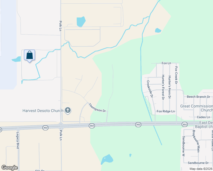map of restaurants, bars, coffee shops, grocery stores, and more near 7285 Eastern Drive in Olive Branch