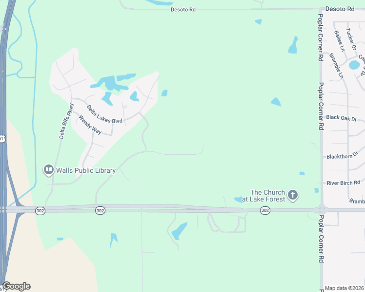 map of restaurants, bars, coffee shops, grocery stores, and more near 7696 Soaring Oaks Drive in Walls