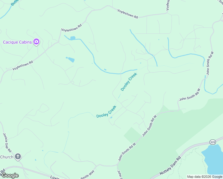 map of restaurants, bars, coffee shops, grocery stores, and more near 441 Foxfire Road in Blairsville