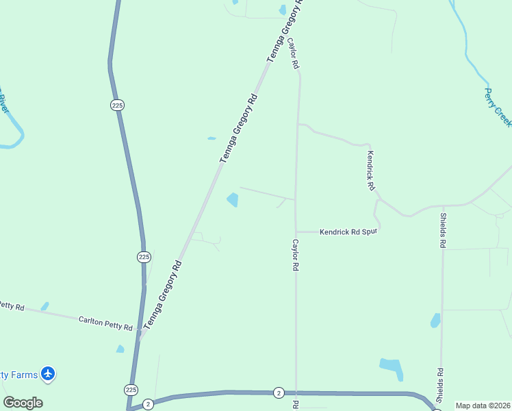 map of restaurants, bars, coffee shops, grocery stores, and more near 1477 Caylor Road in Crandall