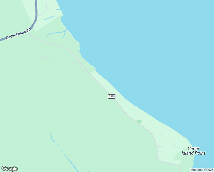 map of restaurants, bars, coffee shops, grocery stores, and more near 423 Lola Road in Cedar Island