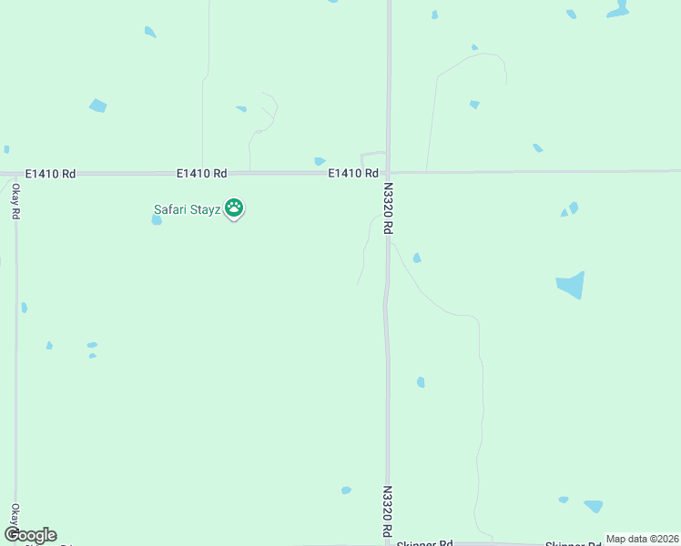 map of restaurants, bars, coffee shops, grocery stores, and more near in Wanette