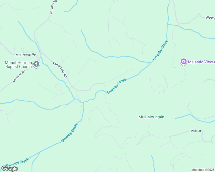 map of restaurants, bars, coffee shops, grocery stores, and more near 330 Green Valley Trail in Mineral Bluff