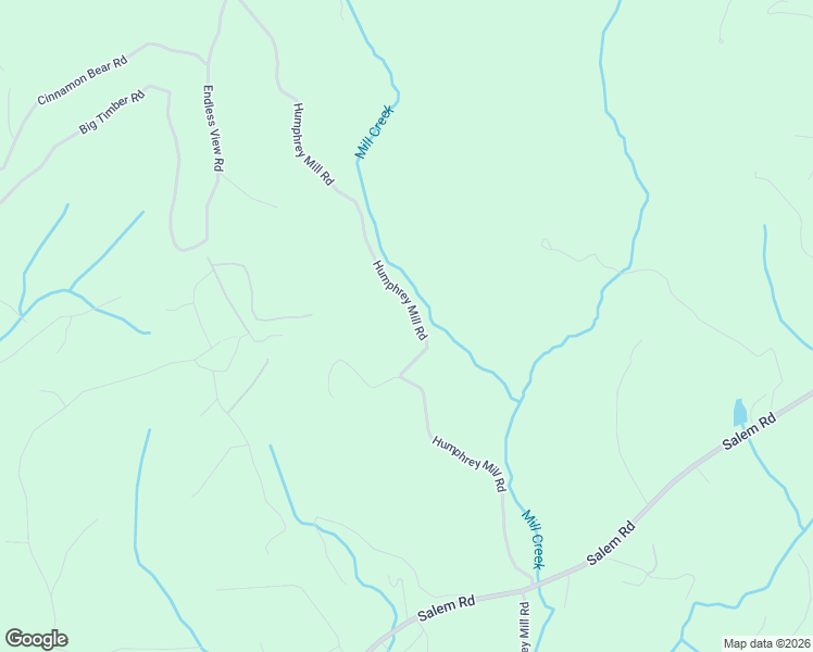 map of restaurants, bars, coffee shops, grocery stores, and more near 1262 Humphrey Mill Road in Mineral Bluff