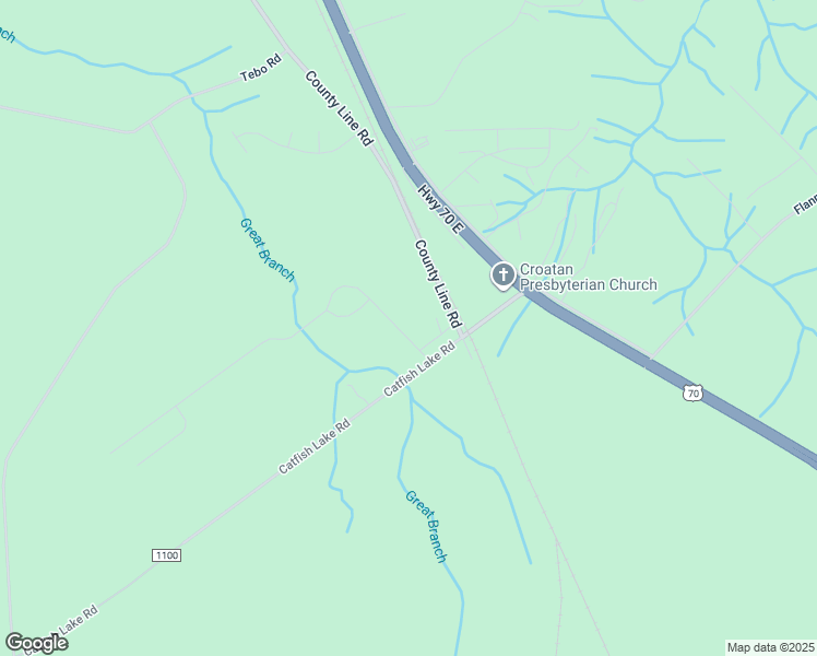 map of restaurants, bars, coffee shops, grocery stores, and more near 168 Station House Road in New Bern
