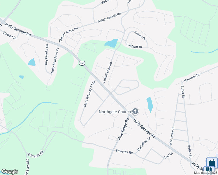 map of restaurants, bars, coffee shops, grocery stores, and more near 510 Friar Park Lane in Lyman