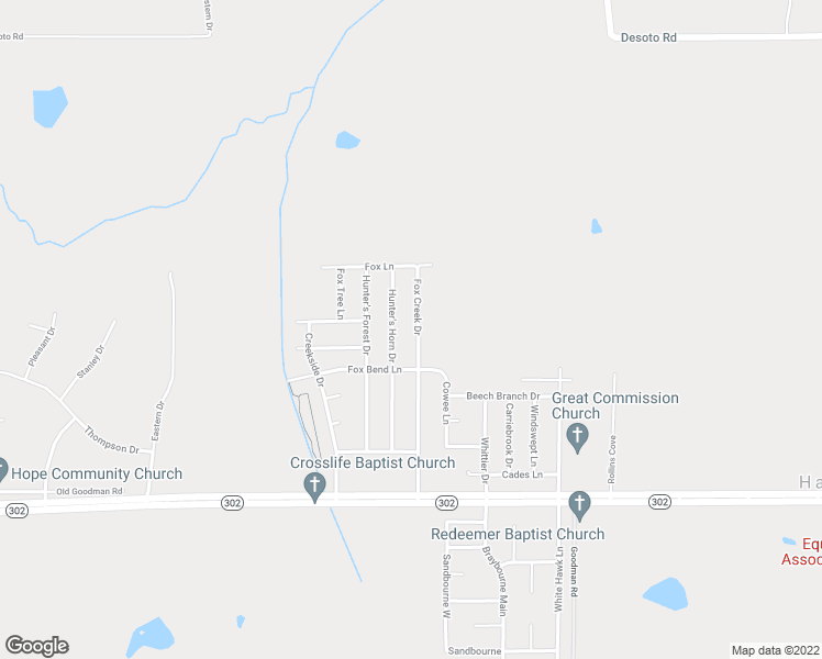 map of restaurants, bars, coffee shops, grocery stores, and more near 7339 Fox Creek Drive in Olive Branch