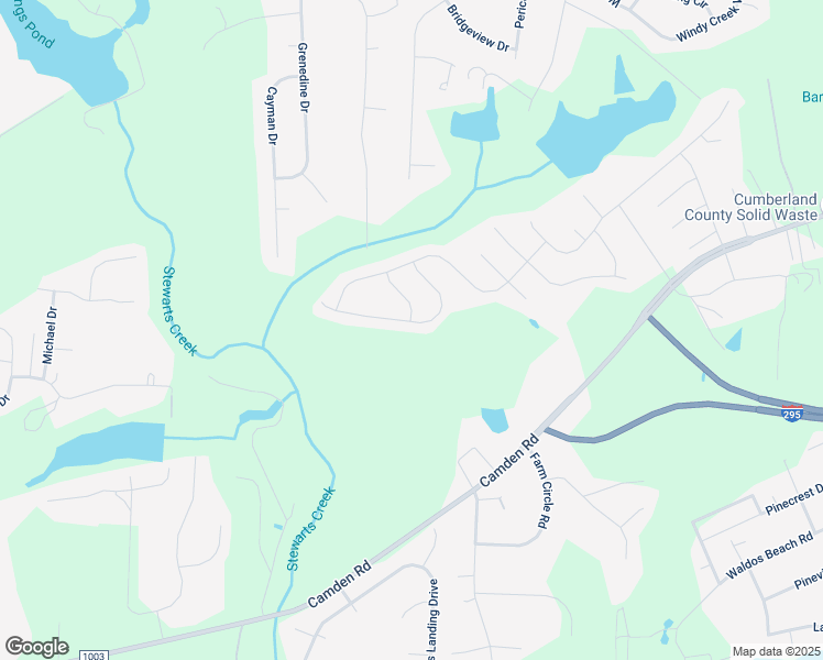 map of restaurants, bars, coffee shops, grocery stores, and more near 3153 Hunting Lodge Road in Fayetteville