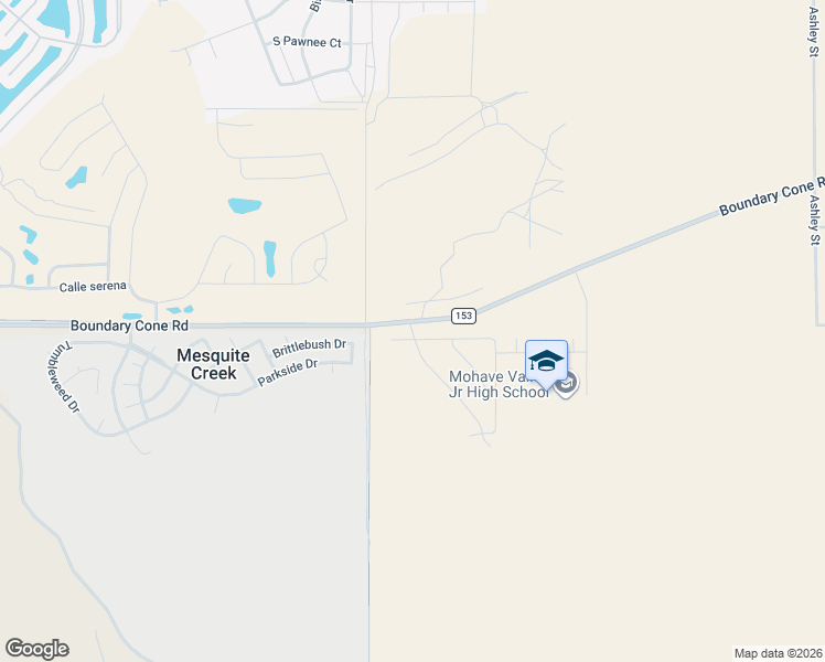 map of restaurants, bars, coffee shops, grocery stores, and more near South Mystic Avenue in Mohave Valley