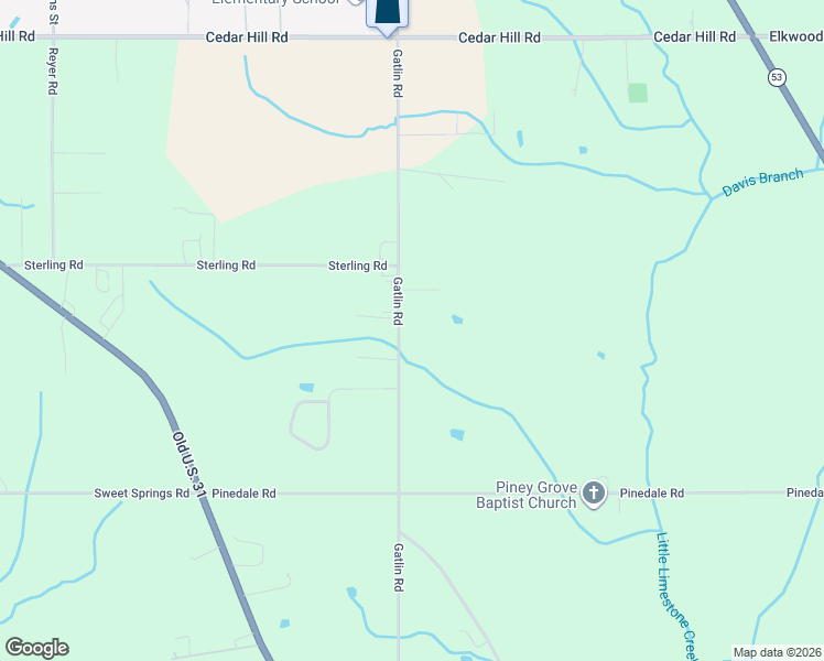 map of restaurants, bars, coffee shops, grocery stores, and more near 28358 Gatlin Road in Ardmore