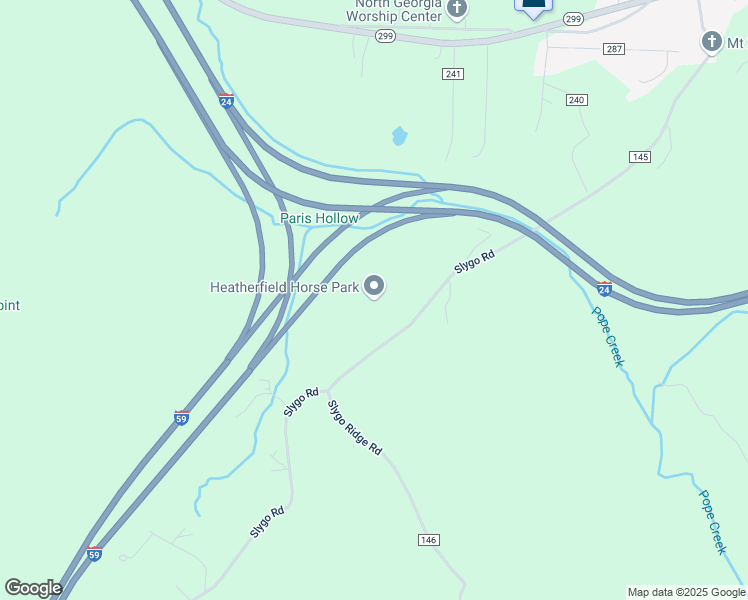 map of restaurants, bars, coffee shops, grocery stores, and more near 5229 Slygo Road in Trenton