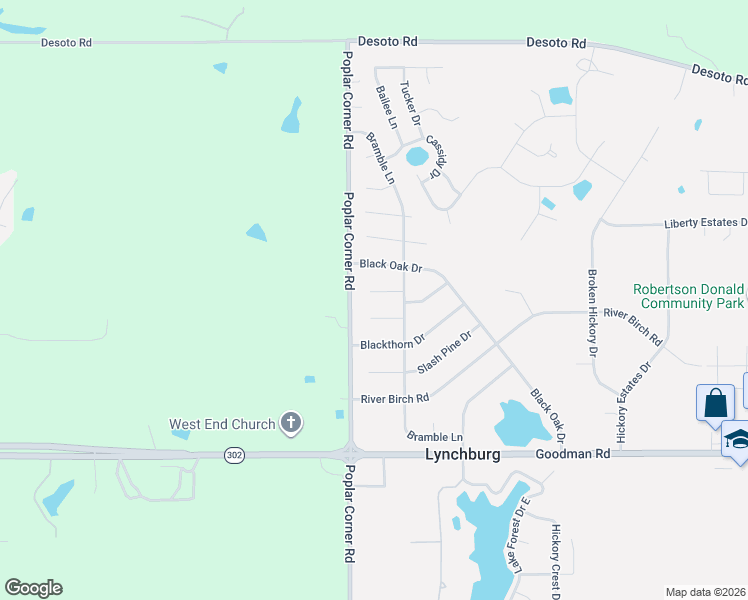 map of restaurants, bars, coffee shops, grocery stores, and more near 6917 Ginwood Cove in Walls