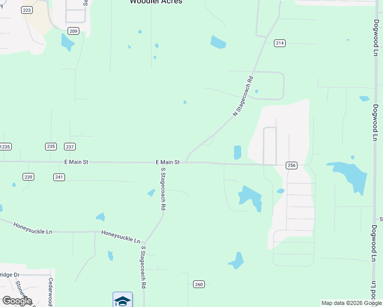 map of restaurants, bars, coffee shops, grocery stores, and more near 2735 East Main Street in Cabot
