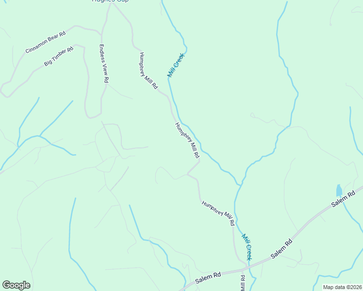 map of restaurants, bars, coffee shops, grocery stores, and more near 1262 Humphrey Mill Road in Mineral Bluff