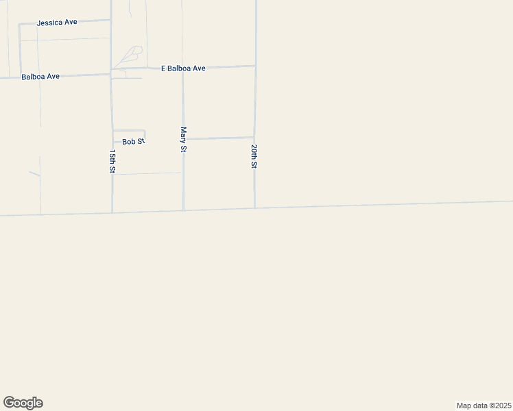 map of restaurants, bars, coffee shops, grocery stores, and more near 20th Street in Mojave