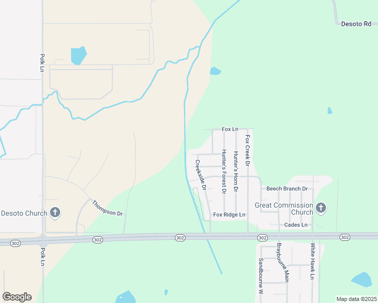 map of restaurants, bars, coffee shops, grocery stores, and more near 12616 Fox Run Cove in Olive Branch