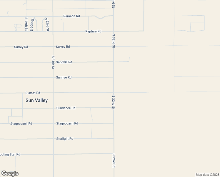 map of restaurants, bars, coffee shops, grocery stores, and more near 8408 South 32nd Street in Holbrook