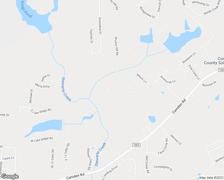 map of restaurants, bars, coffee shops, grocery stores, and more near 3109 Hunting Lodge Road in Fayetteville