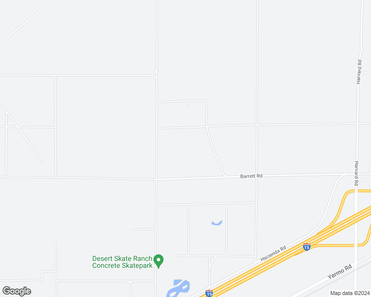 map of restaurants, bars, coffee shops, grocery stores, and more near 45850 Barrett Road in Newberry Springs