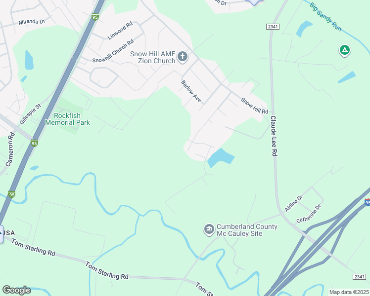 map of restaurants, bars, coffee shops, grocery stores, and more near 3652 Ambition Road in Fayetteville