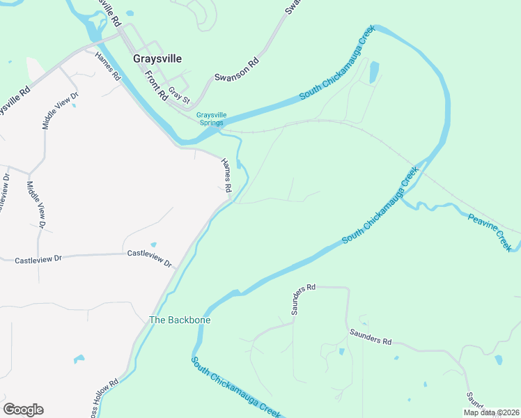 map of restaurants, bars, coffee shops, grocery stores, and more near 906 Dug Road in Ringgold