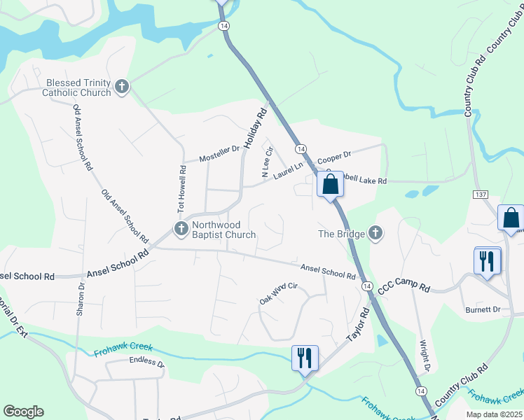map of restaurants, bars, coffee shops, grocery stores, and more near 627 Ashley Commons Court in Greer