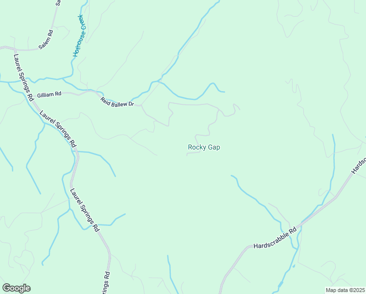 map of restaurants, bars, coffee shops, grocery stores, and more near 348 Round Top Road in Mineral Bluff
