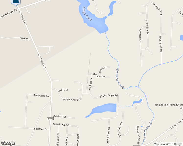 map of restaurants, bars, coffee shops, grocery stores, and more near 135 Maria Drive in Raeford