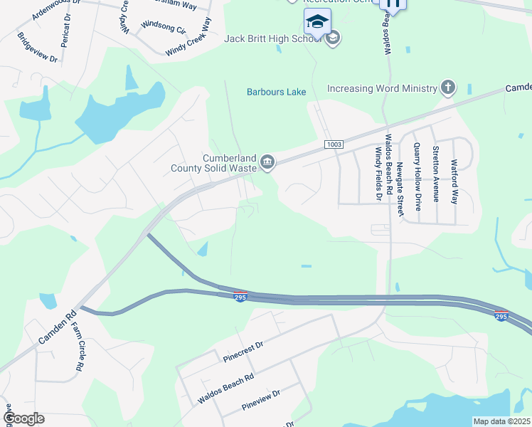 map of restaurants, bars, coffee shops, grocery stores, and more near 7471 Camden Road in Fayetteville