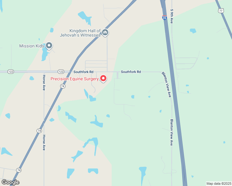 map of restaurants, bars, coffee shops, grocery stores, and more near 1230 Oak Tree in Purcell
